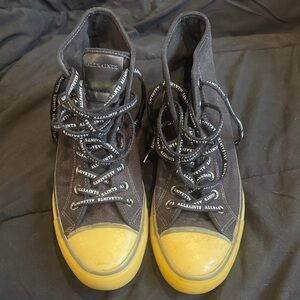 Salvage Black and tan High-Top Sneakers